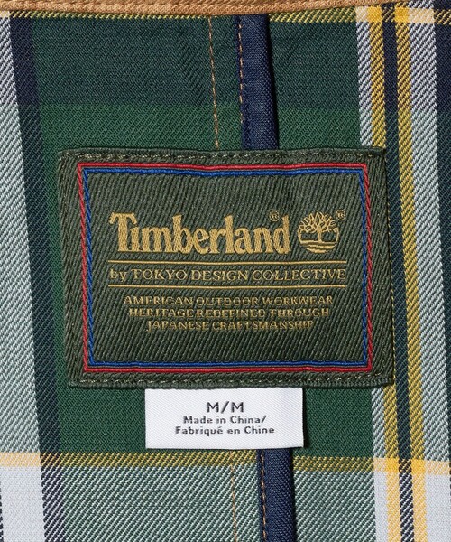 Timberland（ティンバーランド）の「＜Timberland＞ HRNTN JKT/アウター（ブルゾン・メンズ・ネイビー/ブラウン系・S/M）」の15枚目の写真