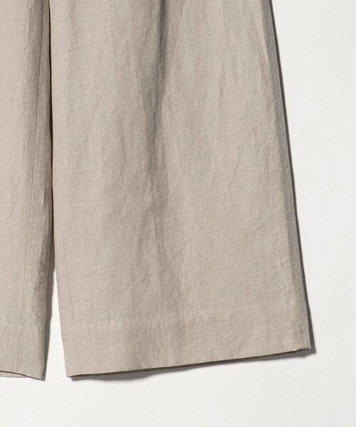 UNITED ARROWS（ユナイテッドアローズ）の「リネン パッチポケット イージーパンツ ‐ウォッシャブル‐（その他パンツ・レディース・ナチュラル/ピンク/ブラック・34/38/36）」の8枚目の写真