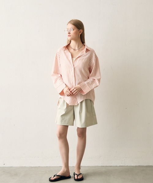 uchi.（ウチ）の「編み込み細ベルト付きキュロットパンツ（その他パンツ・レディース・ライトグレー/ブラック・FREE）」の22枚目の写真