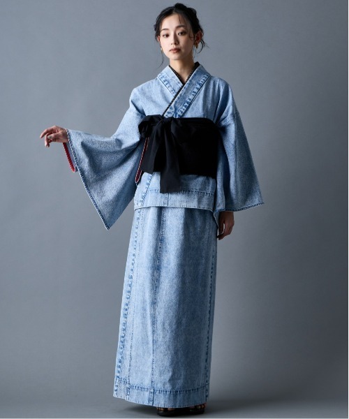 GEVS.（ジェイヴィス）の「レースつくり帯＜大きいサイズ有＞GEVS.（浴衣・レディース・ブラック・1/2）」の13枚目の写真