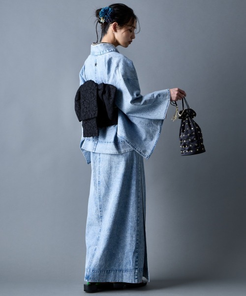 GEVS.（ジェイヴィス）の「レースつくり帯＜大きいサイズ有＞GEVS.（浴衣・レディース・ブラック・1/2）」の18枚目の写真