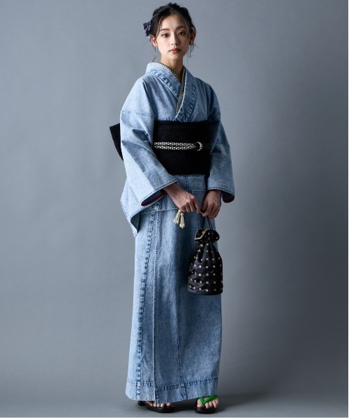 GEVS.（ジェイヴィス）の「レースつくり帯＜大きいサイズ有＞GEVS.（浴衣・レディース・ブラック・1/2）」の19枚目の写真