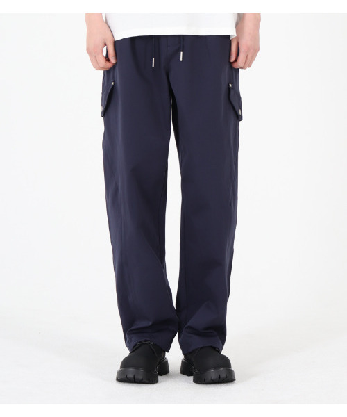 BUTTON SEOUL(ボタンソウル)の「バンディングストリングコットンパンツ(ダークネイビー)(その他パンツ・メンズ・その他・M/L/XL)」の2枚目の写真