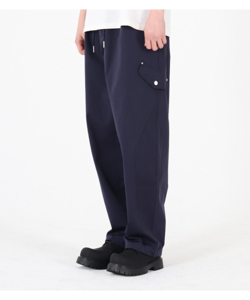 BUTTON SEOUL(ボタンソウル)の「バンディングストリングコットンパンツ(ダークネイビー)(その他パンツ・メンズ・その他・M/L/XL)」の3枚目の写真