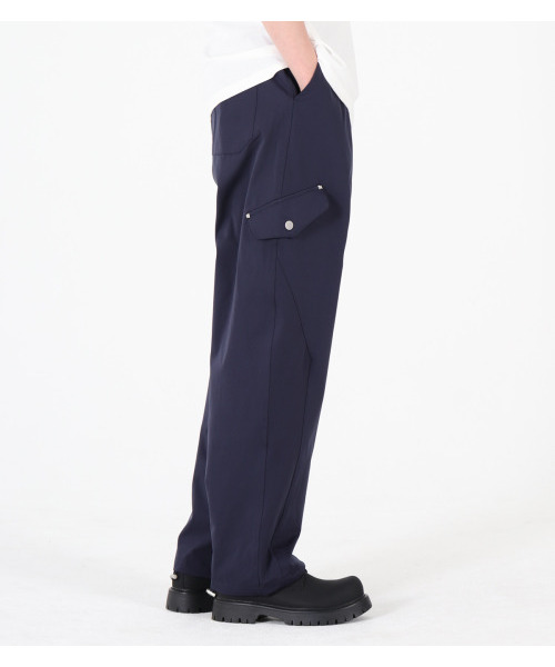 BUTTON SEOUL(ボタンソウル)の「バンディングストリングコットンパンツ(ダークネイビー)(その他パンツ・メンズ・その他・M/L/XL)」の6枚目の写真