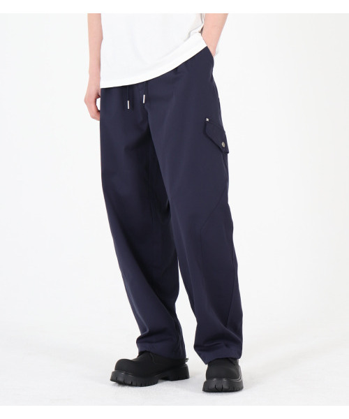 BUTTON SEOUL(ボタンソウル)の「バンディングストリングコットンパンツ(ダークネイビー)(その他パンツ・メンズ・その他・M/L/XL)」の8枚目の写真