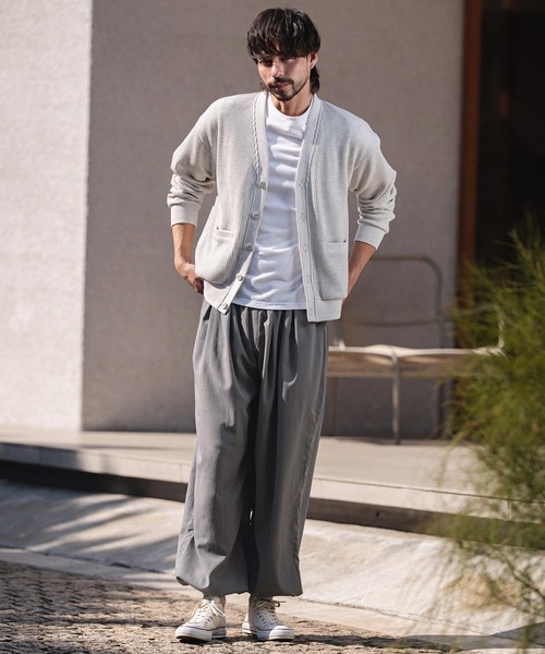 CAMBIO(カンビオ)の「mp14935- サルエルドレープイージーパンツ(HLCM0239)(その他パンツ・メンズ・チャコール/グリーン/グレー・S/M/L)」の21枚目の写真