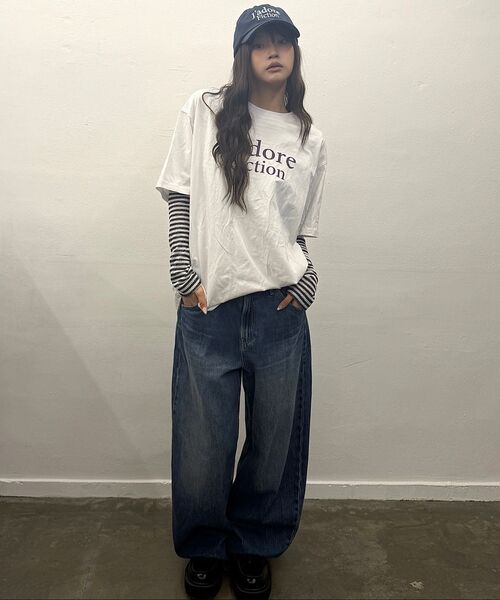 LARTIGENT（ラーティゼン）の「L23 FICTION OVERFIT T-SHIRT(MINT)（Tシャツ/カットソー・レディース・その他・FREE）」の5枚目の写真