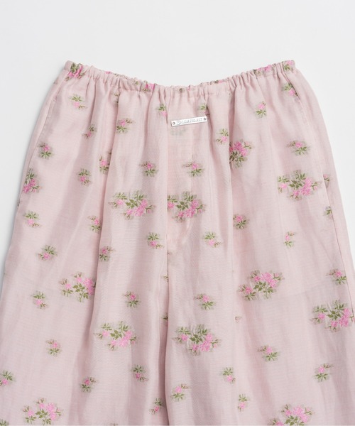 PRANK PROJECT(プランクプロジェクト)の「【Pre-Order】フラワージャガードラウンジパンツ / Flower Jacquard Lounge Pants(その他パンツ・レディース・ピンク/チャコールグレー・36/38)」の17枚目の写真