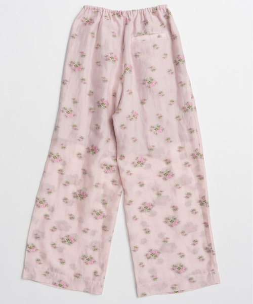 PRANK PROJECT(プランクプロジェクト)の「【Pre-Order】フラワージャガードラウンジパンツ / Flower Jacquard Lounge Pants(その他パンツ・レディース・ピンク/チャコールグレー・36/38)」の16枚目の写真