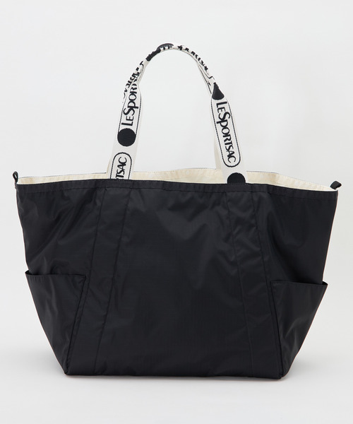 martinique(マルティニーク)の「《別注》【LeSportsac/レスポートサック】1043 E/W REVERSIBLE PKT TOTE(Solid)(トートバッグ・レディース・ブラック・FREE)」の3枚目の写真