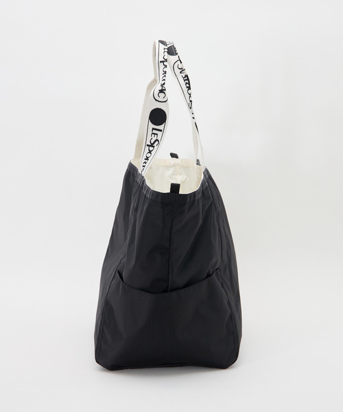 martinique(マルティニーク)の「《別注》【LeSportsac/レスポートサック】1043 E/W REVERSIBLE PKT TOTE(Solid)(トートバッグ・レディース・ブラック・FREE)」の4枚目の写真