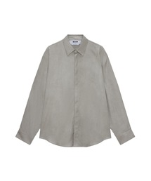MSGM（エムエスジーエム）の「アイスグレー タイダイ ロングスリーブ シャツ（シャツ/ブラウス）」