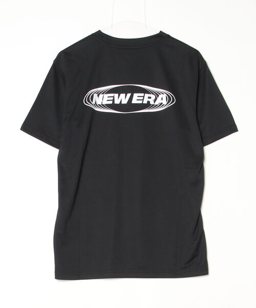 NEW ERA(ニューエラ)の「ニューエラ PA SS TECH TEE CIRCLE NE BLK(Tシャツ/カットソー・メンズ・ブラック・M/L/LL)」の2枚目の写真