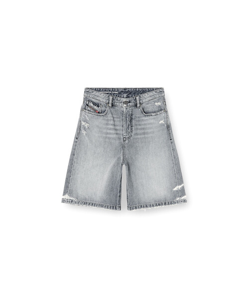 DIESEL(ディーゼル)の「ウィメンズ リラックスフィットデニムショートパンツ DE-SIRE-SHORT(デニムパンツ・レディース・ブラック系その他・26inch/25inch/23inch/24inch)」の5枚目の写真
