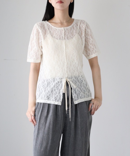 model164cm. 着用サイズ：FREE
