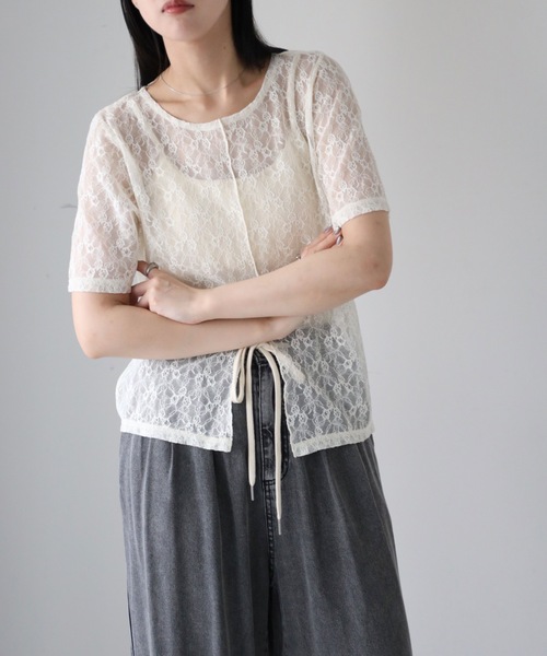 model164cm. 着用サイズ：FREE