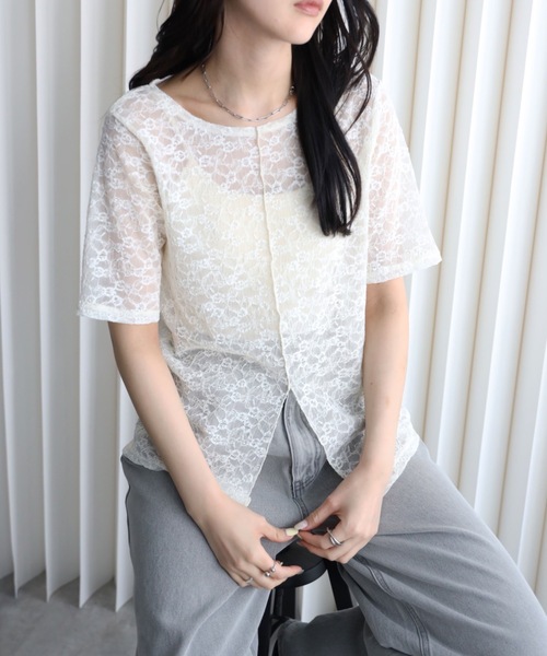 model164cm. 着用サイズ：FREE