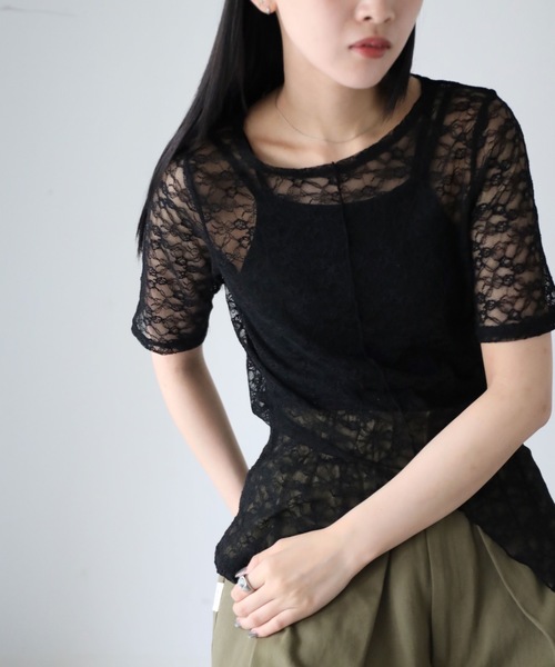model164cm. 着用サイズ：FREE