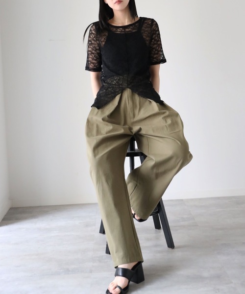 model164cm. 着用サイズ：FREE