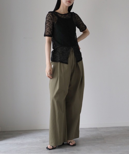model164cm. 着用サイズ：FREE