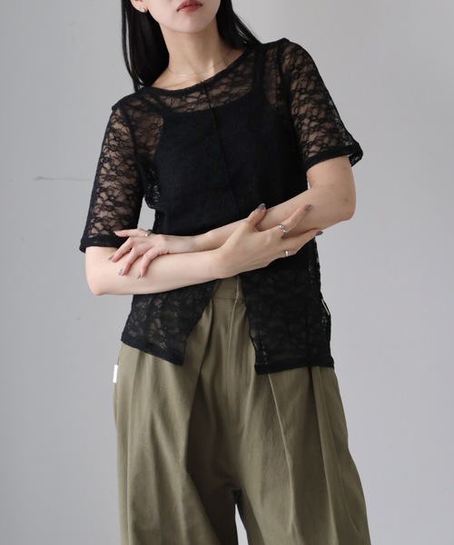 model164cm. 着用サイズ：FREE