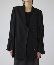 RIM.ARK（リムアーク）の「【RIM.ARK/リムアーク】Twist sleeve light JK/ツイストスリーブライトジャケット（テーラードジャケット）」