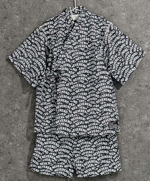 SHISKY（シスキー）の「キッズ 甚平 ICEFABRIC 綿タッチ（935-00）（浴衣・キッズ・エメラルド/ブラック/チャコールグレー/グレー/ダークパープル/ダークネイビー/グレー系その他2/ブラック系その他/ベージュ系その他/ネイビー/ブラック系その他2/グレー系その他・120cm/110cm/160cm/150cm/140cm/130cm）」の7枚目の写真