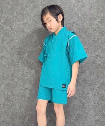 SHISKY（シスキー）の「キッズ 甚平 ICEFABRIC 綿タッチ（935-00）（浴衣）」