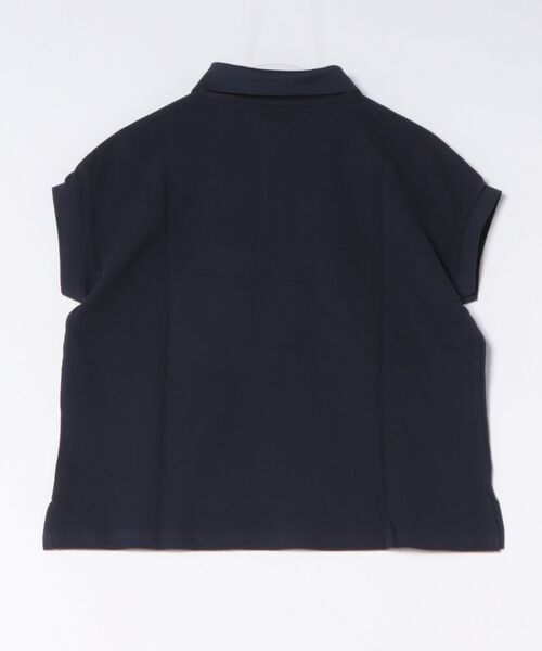 coca(coca)(コカ)の「フレンチスリーブポロシャツ(ポロシャツ・レディース・ネイビー/アイボリー・L/M/S)」の22枚目の写真