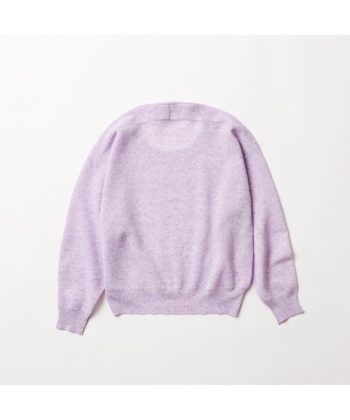 COMMON+HAUS(コモンハウス)の「麻混シアークルーネックニット(ニット/セーター・レディース・イエロー/ライラック/トップグレー・FREE)」の19枚目の写真