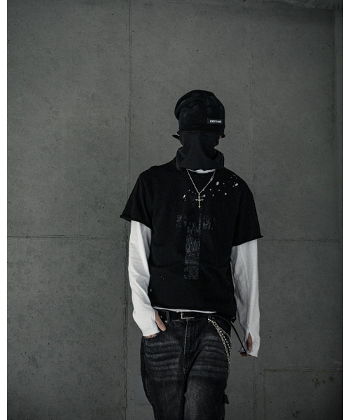 ROARINGRAD(ロアリングラド)の「クロスデミッジスラブTシャツブラック(Tシャツ/カットソー・レディース・その他・MEDIUM/LARGE)」の21枚目の写真