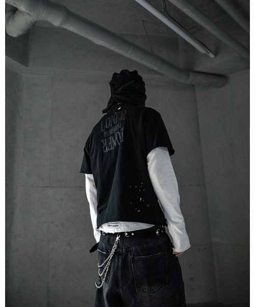ROARINGRAD(ロアリングラド)の「クロスデミッジスラブTシャツブラック(Tシャツ/カットソー・レディース・その他・MEDIUM/LARGE)」の22枚目の写真