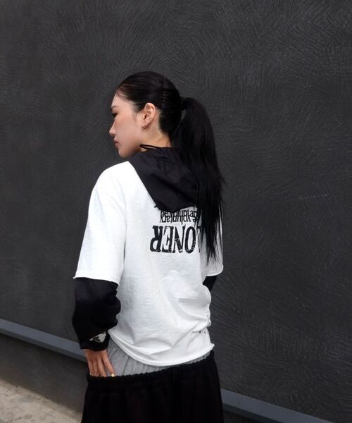 ROARINGRAD(ロアリングラド)の「クロスデミッジスラブTシャツブラック(Tシャツ/カットソー・レディース・その他・MEDIUM/LARGE)」の18枚目の写真