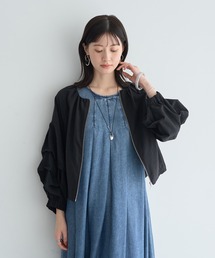 YECCA VECCA（イェッカヴェッカ）の「ホイップスリーブZIPジャケット（ブルゾン）」
