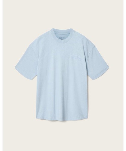 ALLSAINTS（オールセインツ）の「ODYSSEY OVERSIZED SHORT SLEEVE CREW T-SHIRT | ODYSSEY オーバーサイズ 半袖 クルー Tシャツ（Tシャツ/カットソー・メンズ・ブルー系その他・XS/S/M/L/XL）」の7枚目の写真
