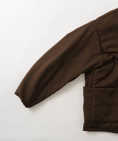 Kelen（ケレン）の「mj11590-RICHTER by NANGA(R) CHINA BUTTON DOWN JACKET チャイナダウンジャケット(KLM26FJK1115)（ダウンジャケット/コート・メンズ・ブラウン/ブラック・42/40/38）」の16枚目の写真