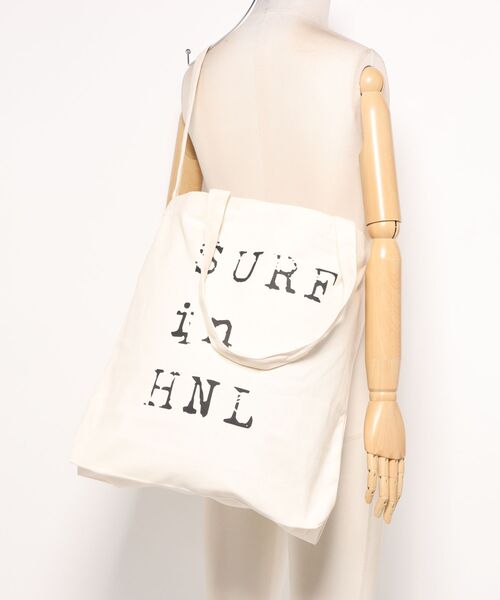 URBAN ISLAND SOCIETY(アーバンアイランドソサエティ)の「3WAY トートバック SURF in HNL / URBAN ISLAND SOCIETY(アーバンアイランドソサエティ)(トートバッグ・メンズ・ブラック/ナチュラル・48)」の6枚目の写真