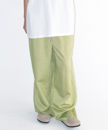 STRIPE EASY PANTS GREEN