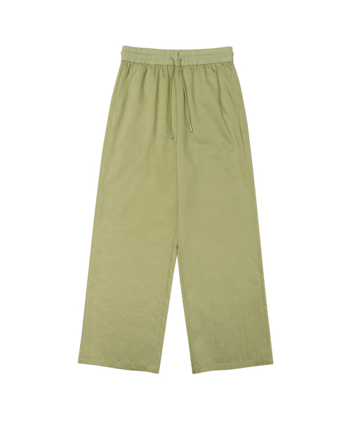 AMESWORLDWIDE（アメスワールドワイド）の「STRIPE EASY PANTS GREEN（その他パンツ・レディース・その他・SMALL/MEDIUM）」の9枚目の写真