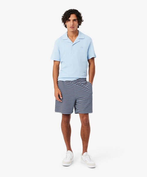LACOSTE(ラコステ)の「コットンニットボーダーショーツ(その他パンツ・メンズ・ライトブルー・2/3/4/5)」の10枚目の写真