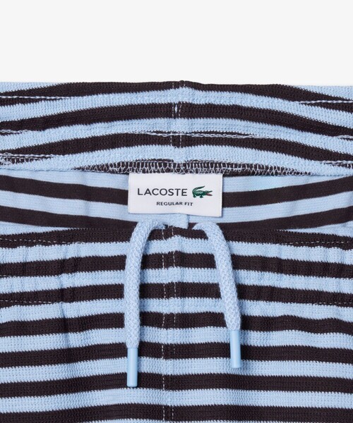 LACOSTE(ラコステ)の「コットンニットボーダーショーツ(その他パンツ・メンズ・ライトブルー・2/3/4/5)」の5枚目の写真