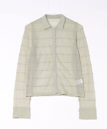MAISON BREEZE reveur | 【MAISON BREEZE reveur】12G針抜きボーダーニットシャツ trc(ニット/セーター)