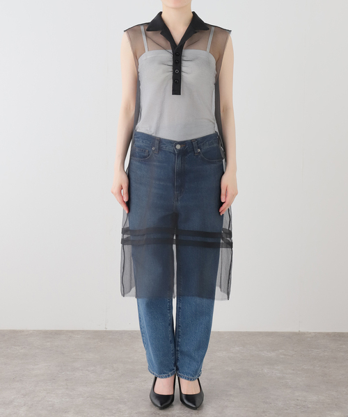 IENA(イエナ)の「JANE SMITH/ジェーンスミス ORGANDY OP ワンピース 26SOP-453L(ワンピース・レディース・ブラック・FREE)」の10枚目の写真