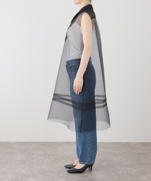 IENA(イエナ)の「JANE SMITH/ジェーンスミス ORGANDY OP ワンピース 26SOP-453L(ワンピース・レディース・ブラック・FREE)」の11枚目の写真