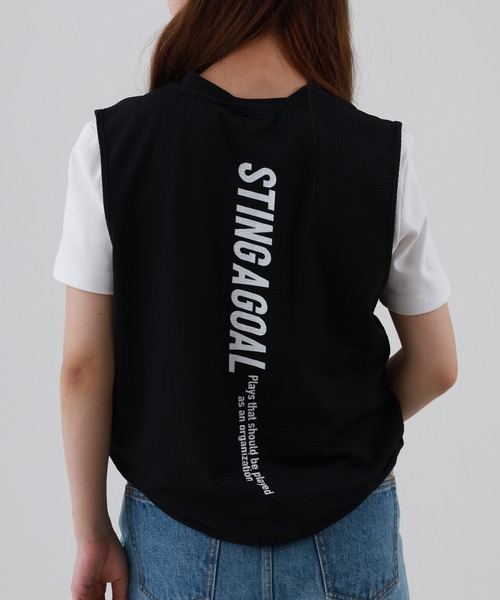 FUNALIVE(ファンアライブ)の「EARLSCOURT STING/DRY AIR NS TOP アールズコート スティング ドライエア ノースリーブトップ(タンクトップ・メンズ・ホワイト/ブラック・XL/XXL/L/M)」の13枚目の写真