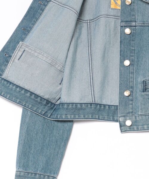 MICHAEL KORS(マイケルコース)の「CARSON デニム ジャケット(デニムジャケット・レディース・ブルー系・XL/L/M/S/XS)」の3枚目の写真