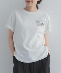 Grow Organic ポイントロゴプリントTシャツ