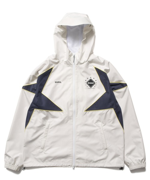 F.C.Real Bristol(エフシーレアルブリストル)の「STAR WARM-UP JACKET(ブルゾン・メンズ・ピンク/ブラック/オフホワイト・SMALL/X-LARGE/LARGE/MEDIUM)」の2枚目の写真