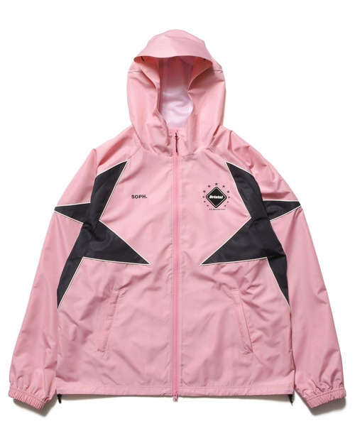 F.C.Real Bristol(エフシーレアルブリストル)の「STAR WARM-UP JACKET(ブルゾン・メンズ・ピンク/ブラック/オフホワイト・SMALL/X-LARGE/LARGE/MEDIUM)」の3枚目の写真
